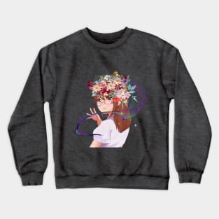 anime girl Crewneck Sweatshirt